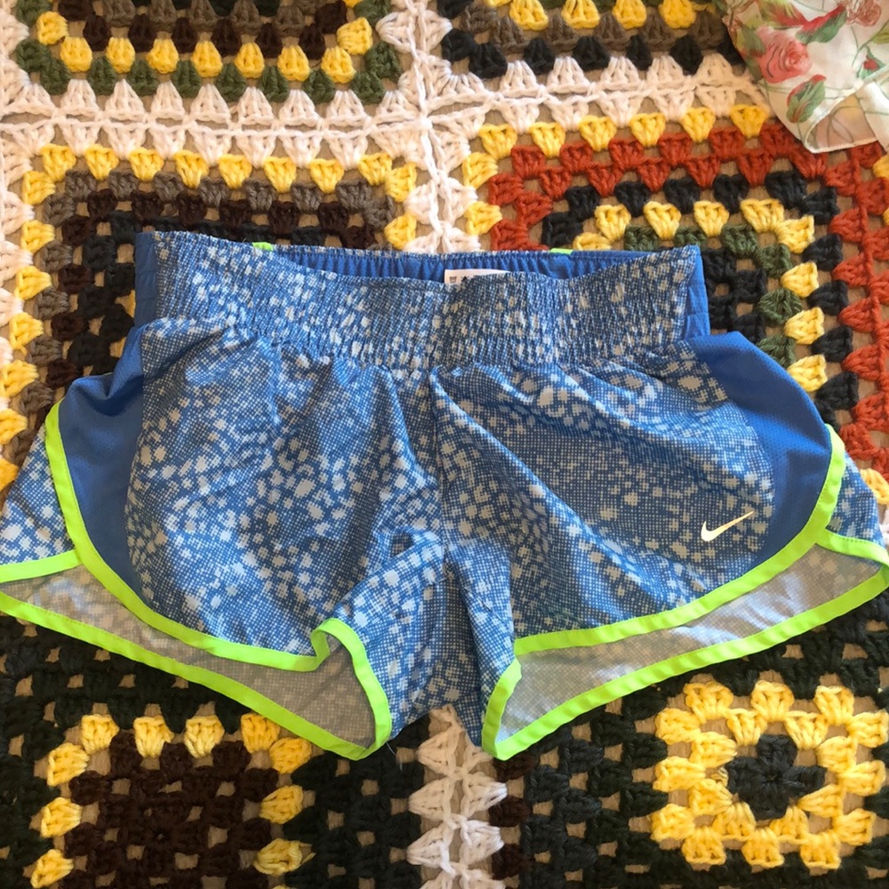 Nike Dry-Fit neon shorts. Small.